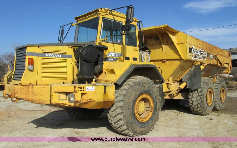 image for item F4235 1996 Volvo A35C articulating haul truck