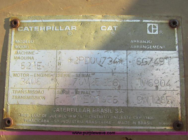 image for item F4300 1990 Caterpillar 621E wheel scraper