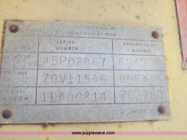 image for item F4301 1980 Caterpillar 621B wheel scraper