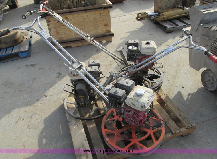 image for item V9076 (3) Terex power trowels