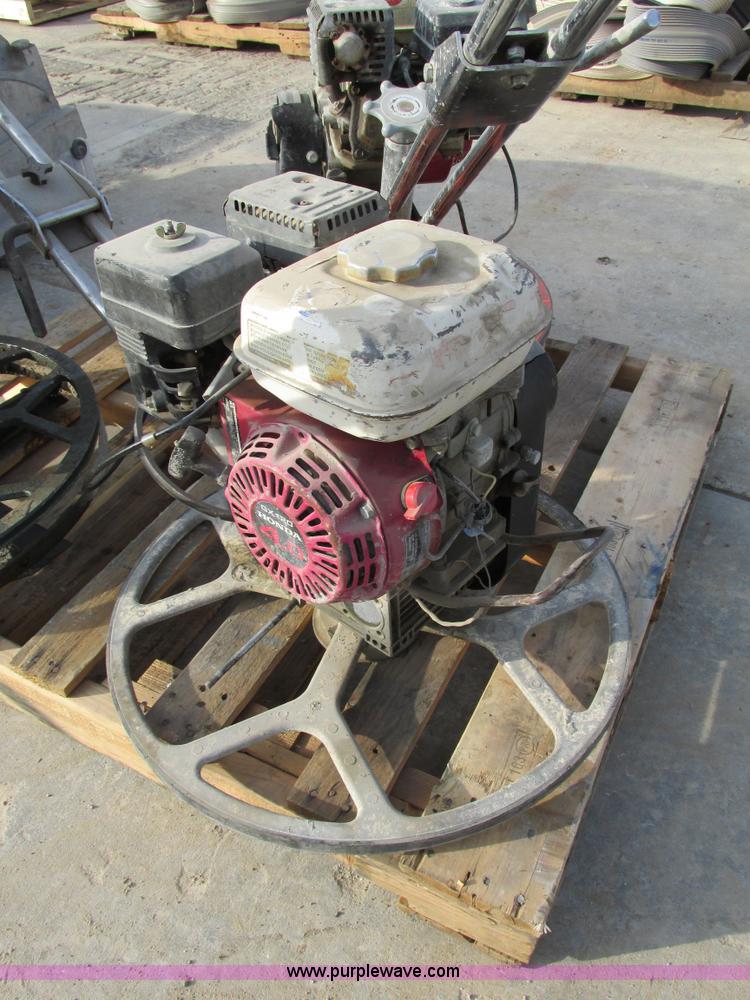 image for item V9076 (3) Terex power trowels