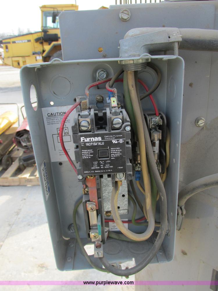 image for item V9077 Ingersoll Rand T30 air compressor