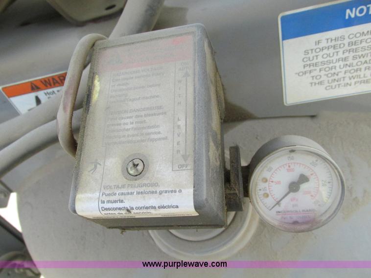 image for item V9077 Ingersoll Rand T30 air compressor