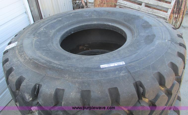 image for item X9963 (2) Continental Radial 23.5R25 tires