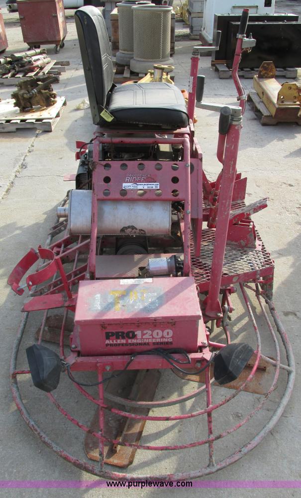 image for item Y9538 Razorback LX990 riding power trowel