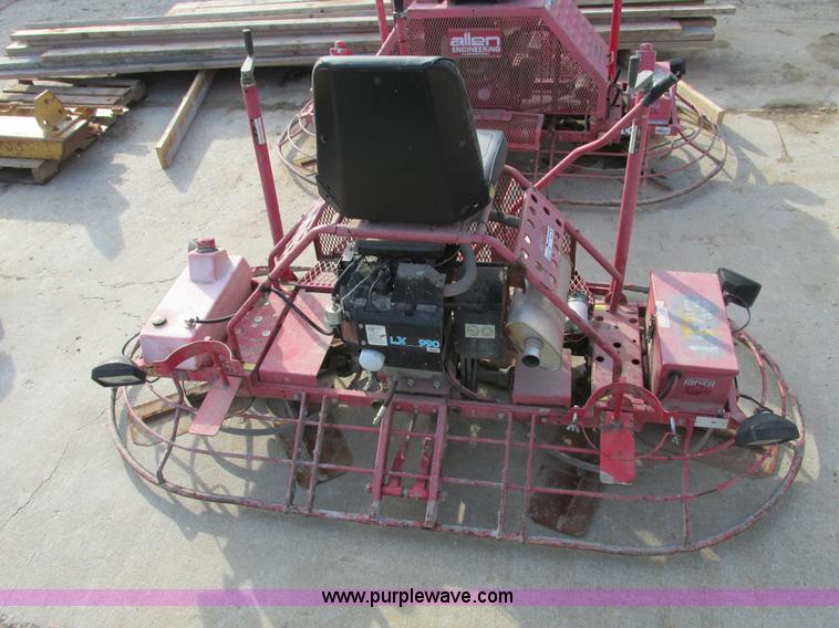 image for item Y9538 Razorback LX990 riding power trowel