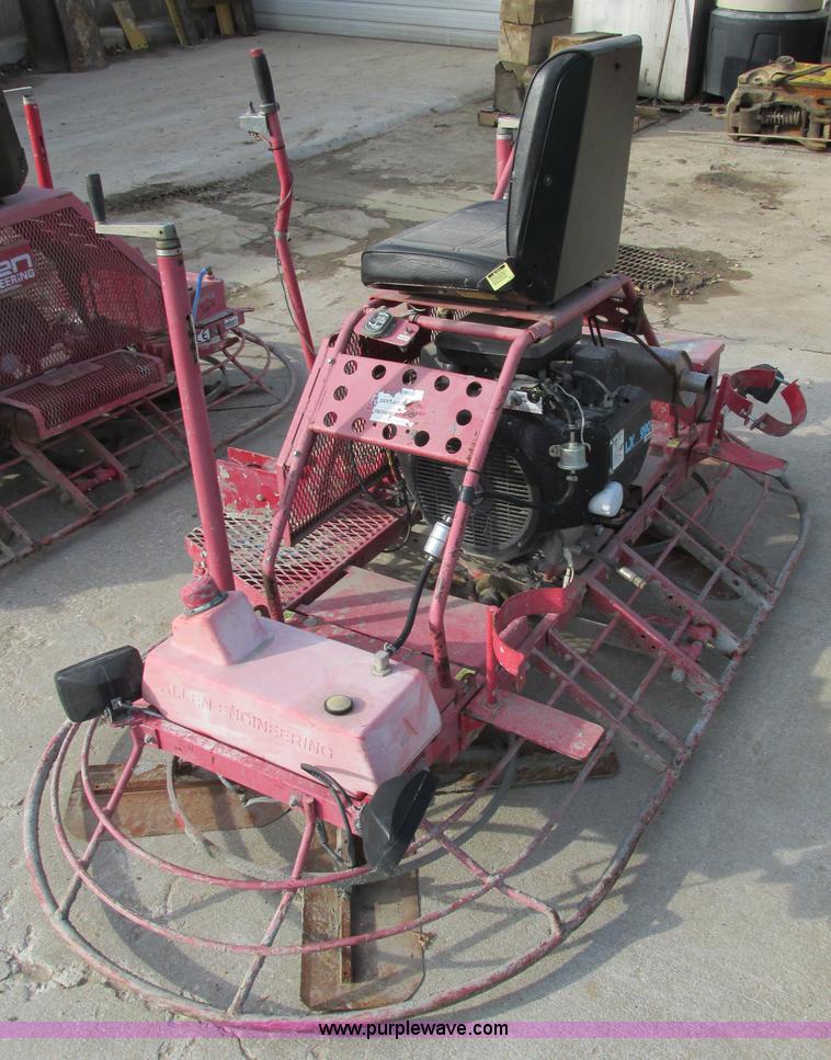 image for item Y9538 Razorback LX990 riding power trowel