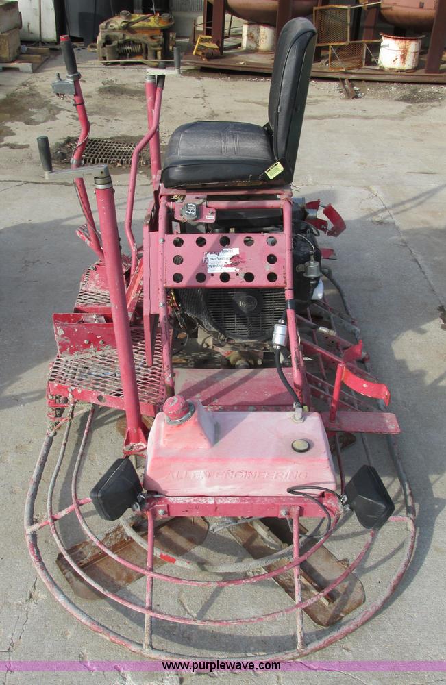 image for item Y9538 Razorback LX990 riding power trowel