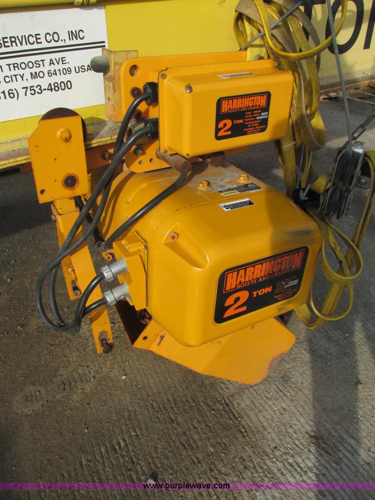image for item Y9616 Harrington two ton hoist