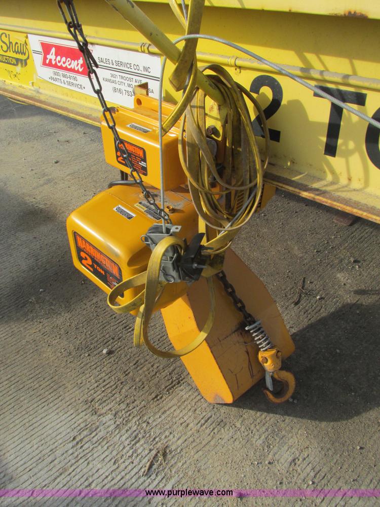 image for item Y9616 Harrington two ton hoist