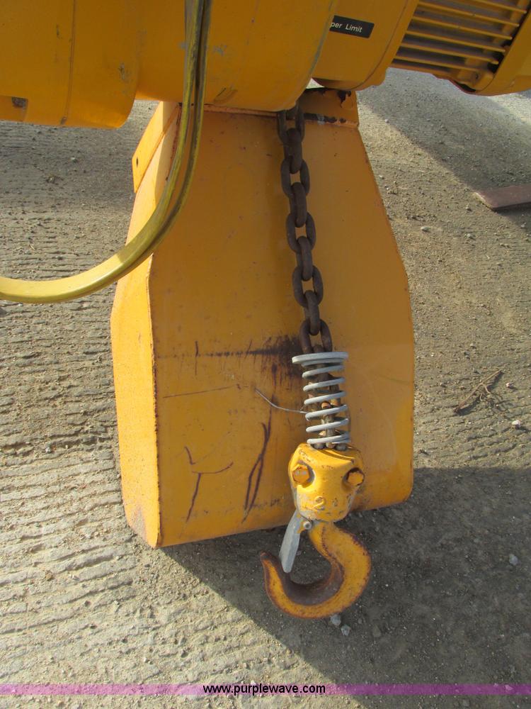 image for item Y9616 Harrington two ton hoist