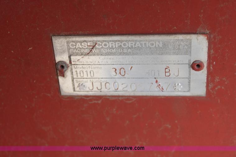 image for item E8392 Case 1010 30' rigid head