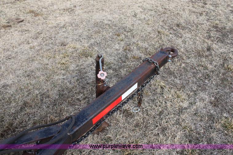 image for item E8397 2003 shop built triple axle double header trailer