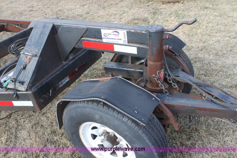 image for item E8397 2003 shop built triple axle double header trailer