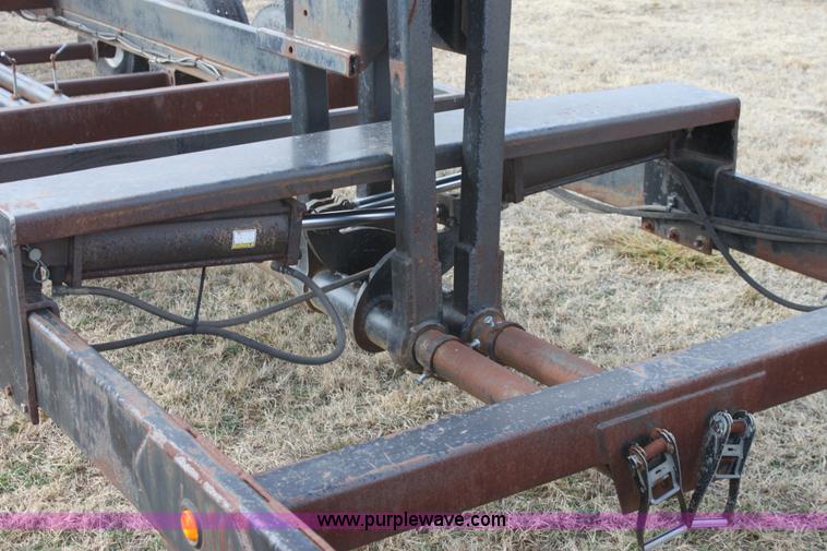 image for item E8397 2003 shop built triple axle double header trailer