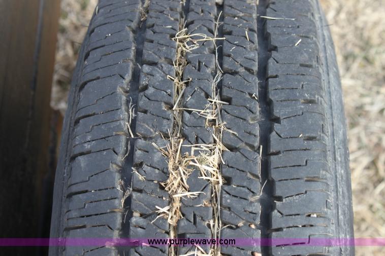 image for item E8397 2003 shop built triple axle double header trailer