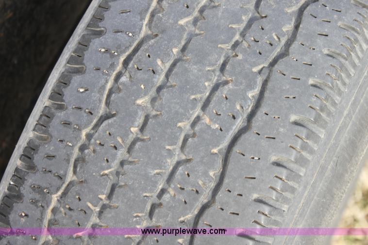 image for item E8397 2003 shop built triple axle double header trailer