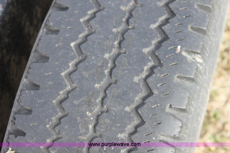 image for item E8397 2003 shop built triple axle double header trailer