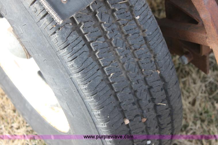 image for item E8397 2003 shop built triple axle double header trailer