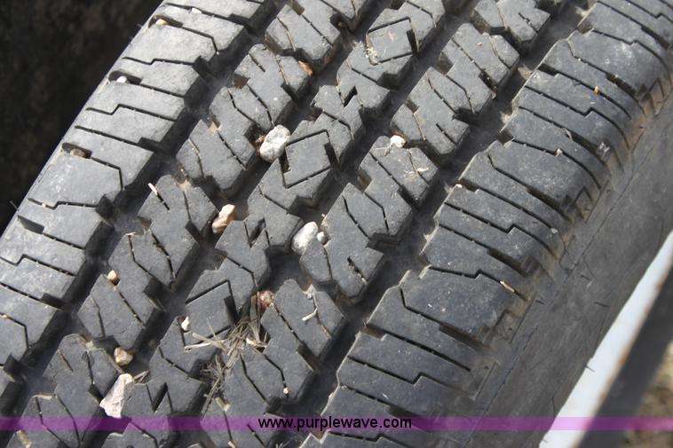 image for item E8397 2003 shop built triple axle double header trailer