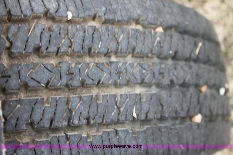 image for item E8397 2003 shop built triple axle double header trailer