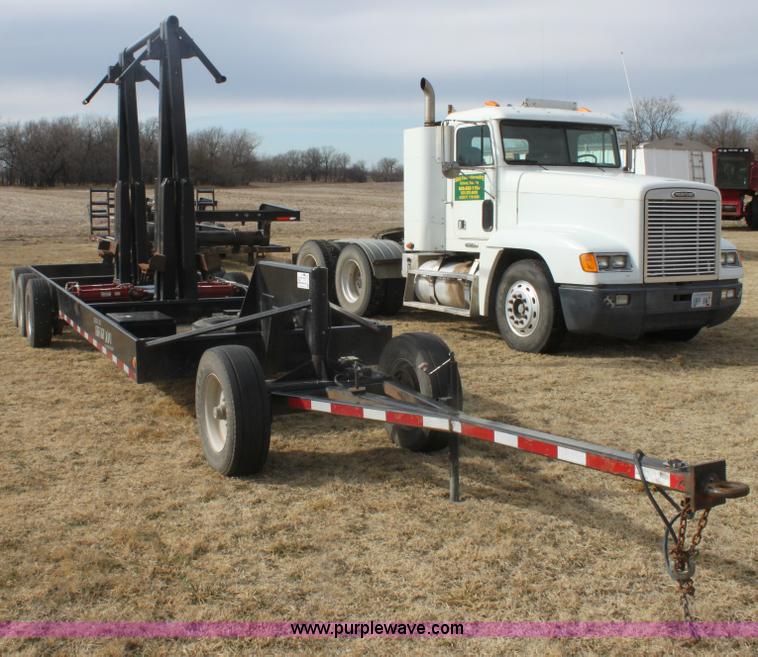 image for item E8398 2008 Century Line Befort 2870 triple axle multi purpose header trailer