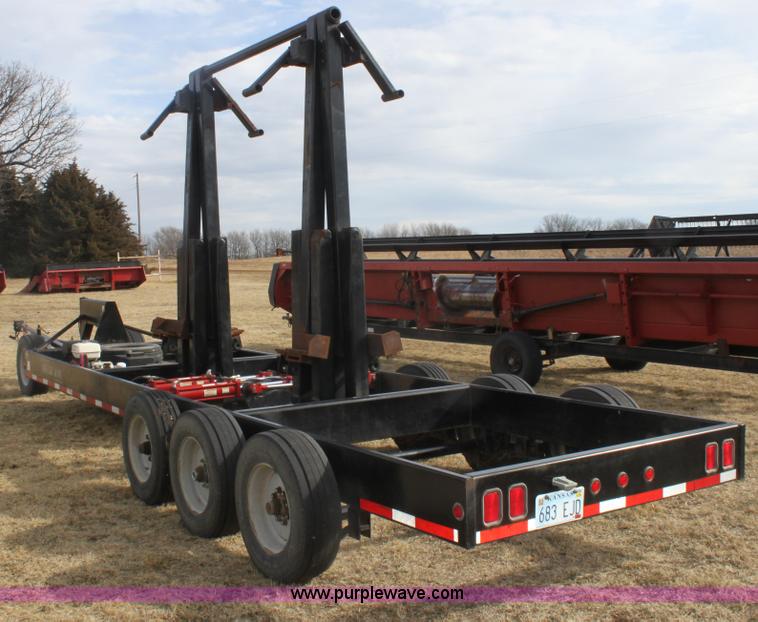 image for item E8398 2008 Century Line Befort 2870 triple axle multi purpose header trailer