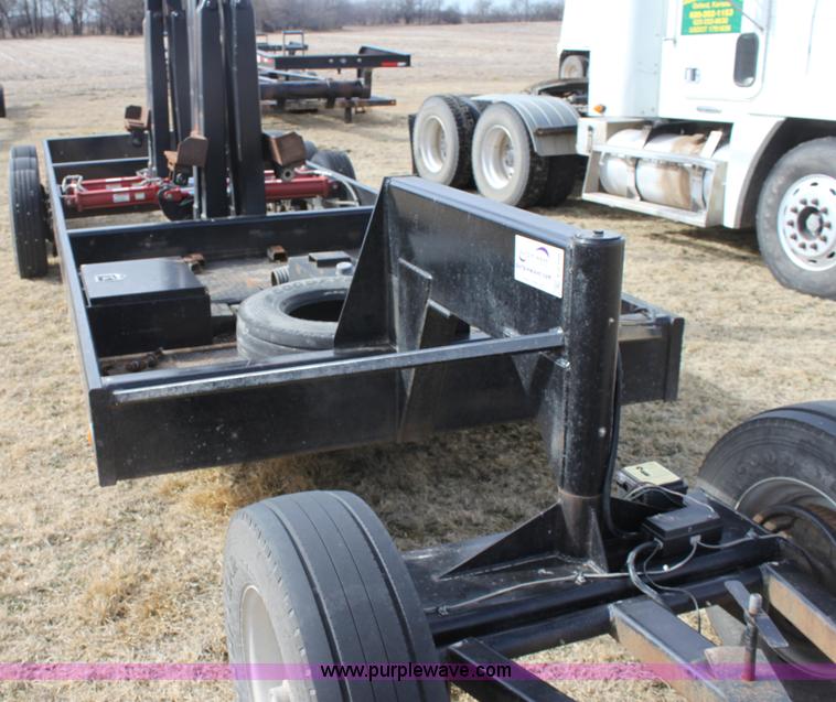 image for item E8398 2008 Century Line Befort 2870 triple axle multi purpose header trailer