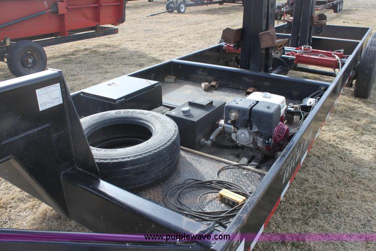 image for item E8398 2008 Century Line Befort 2870 triple axle multi purpose header trailer