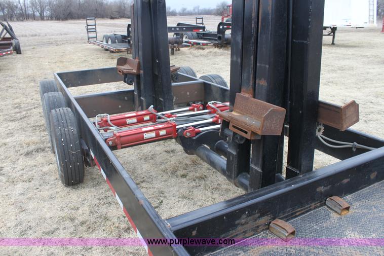 image for item E8398 2008 Century Line Befort 2870 triple axle multi purpose header trailer