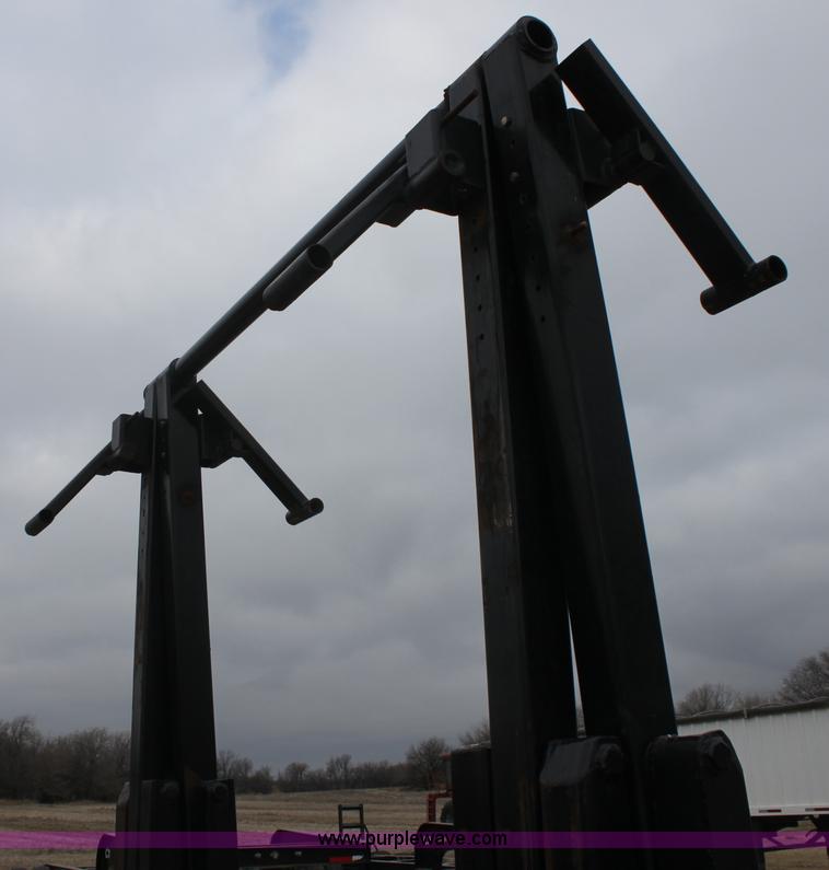 image for item E8398 2008 Century Line Befort 2870 triple axle multi purpose header trailer