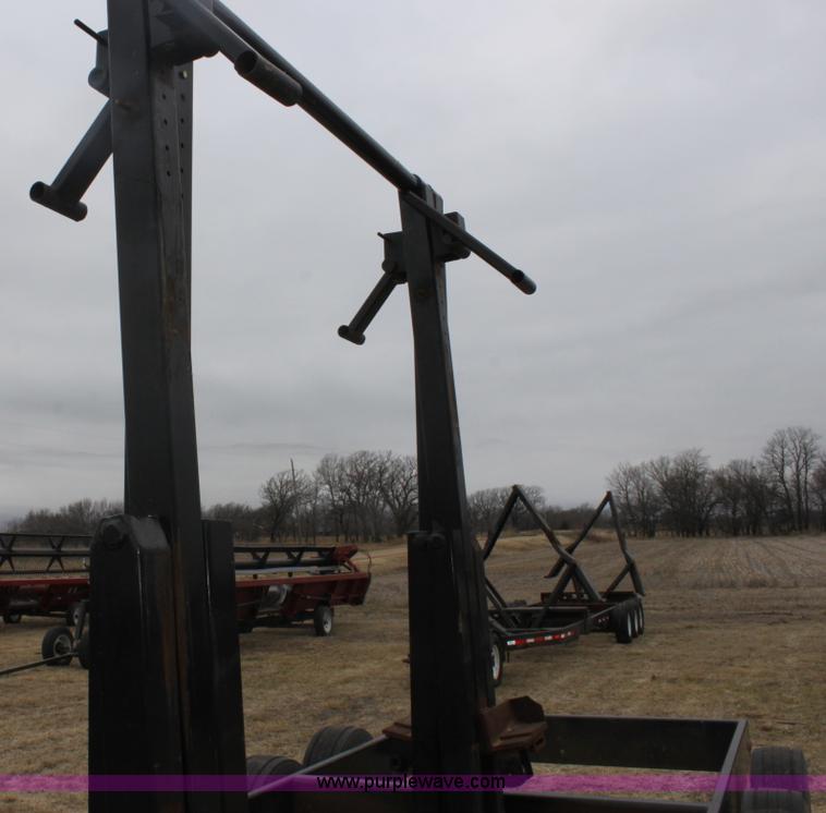 image for item E8398 2008 Century Line Befort 2870 triple axle multi purpose header trailer
