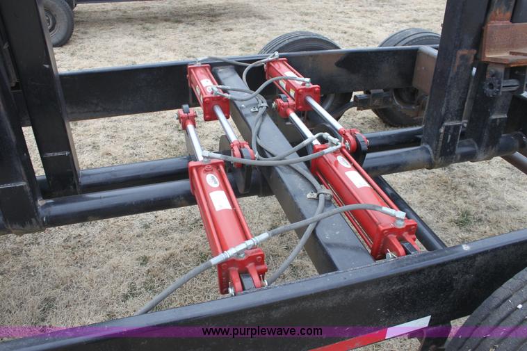 image for item E8398 2008 Century Line Befort 2870 triple axle multi purpose header trailer