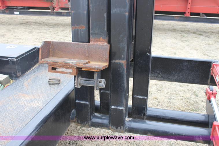 image for item E8398 2008 Century Line Befort 2870 triple axle multi purpose header trailer