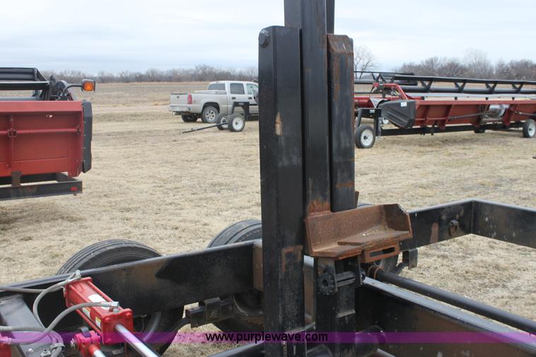 image for item E8398 2008 Century Line Befort 2870 triple axle multi purpose header trailer