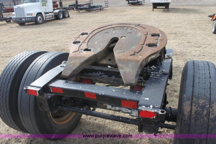 image for item E8402 Semi truck dolly