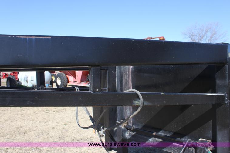 image for item E8407 2013 Shop built service trailer