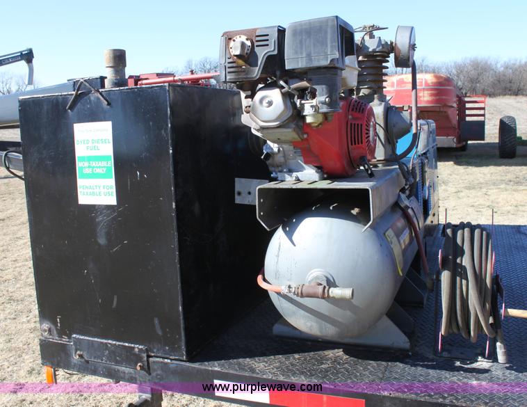 image for item E8407 2013 Shop built service trailer