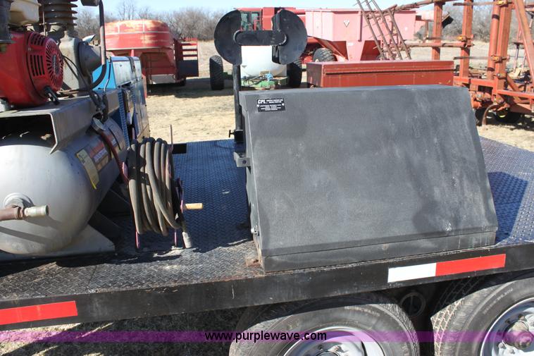 image for item E8407 2013 Shop built service trailer