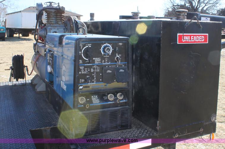 image for item E8407 2013 Shop built service trailer