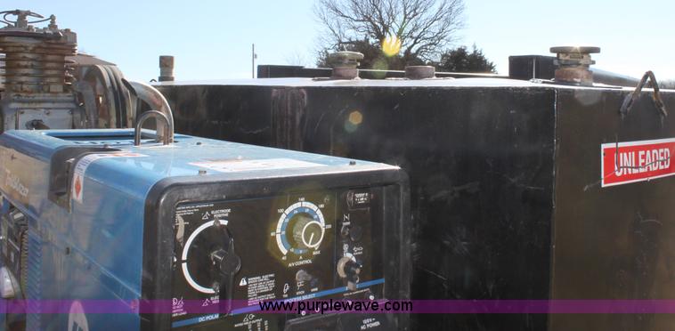 image for item E8407 2013 Shop built service trailer