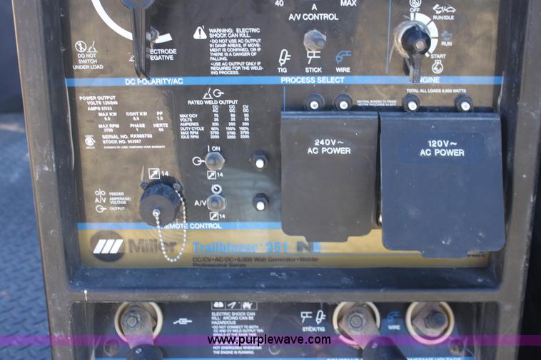 image for item E8407 2013 Shop built service trailer