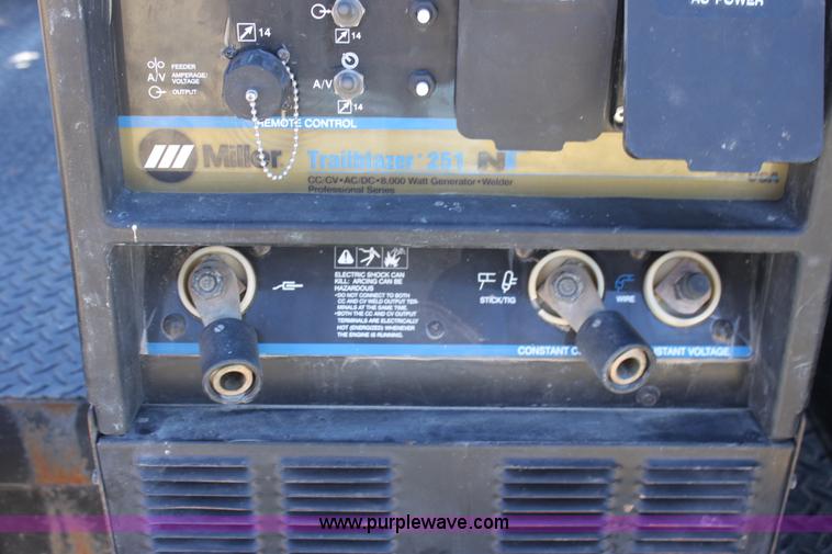 image for item E8407 2013 Shop built service trailer