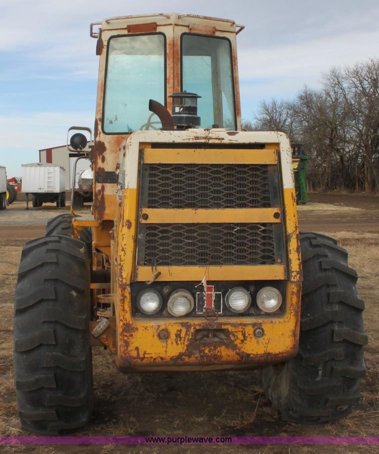 1980 International 515 wheel loader in Oxford, KS Item E8420 sold