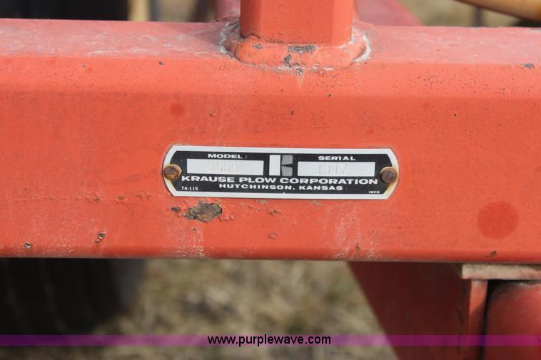 image for item E8422 Krause 566 60' field cultivator