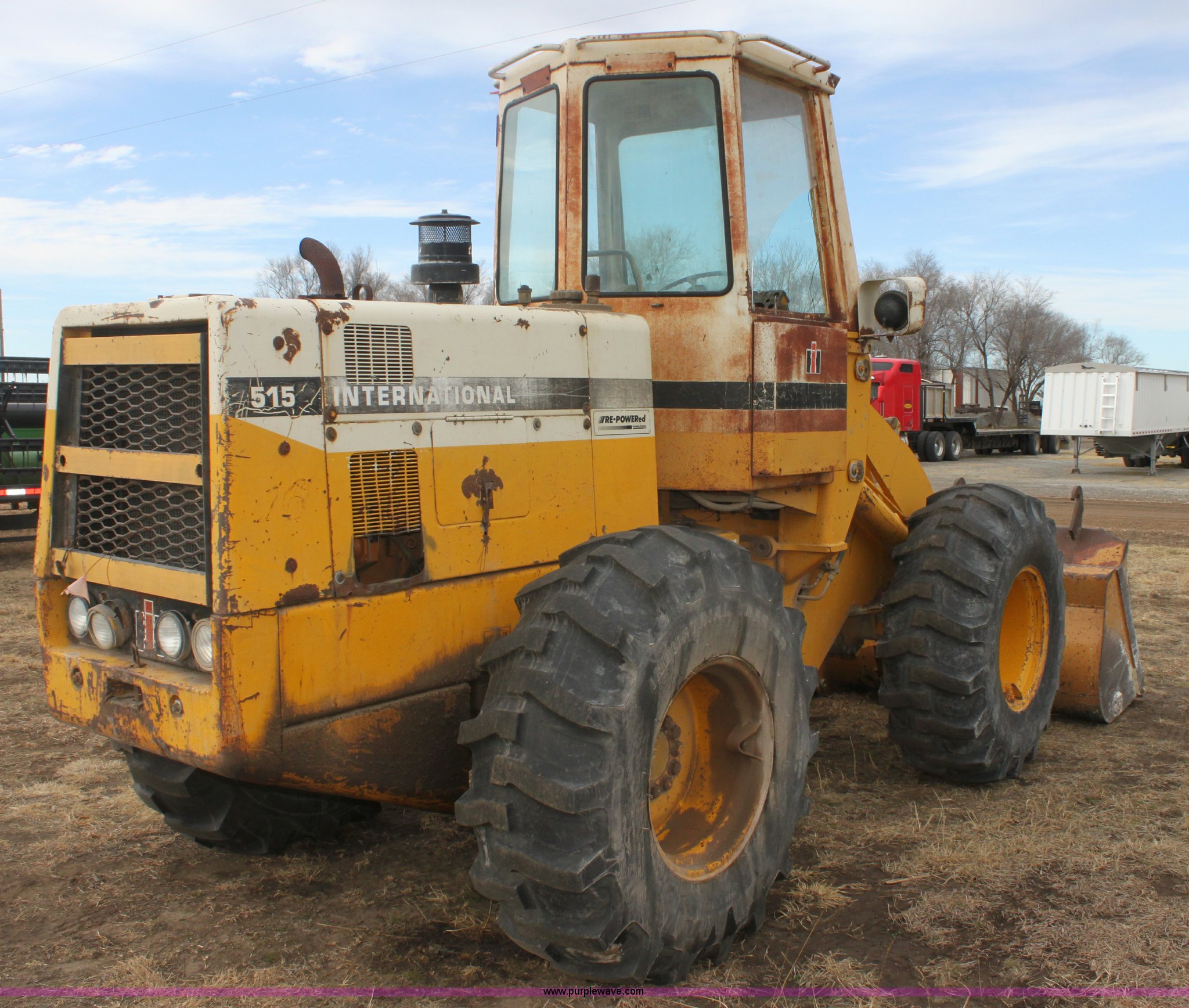 1980 International 515 wheel loader in Oxford, KS Item E8420 sold