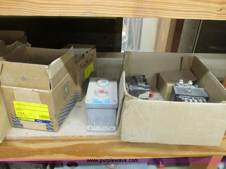 image for item F4244 Assorted electrical breaker boxes and switches