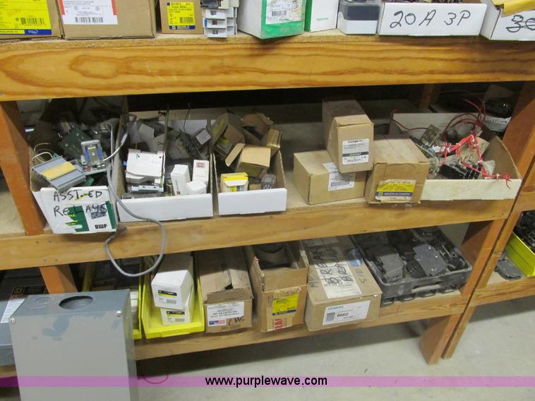 image for item F4244 Assorted electrical breaker boxes and switches
