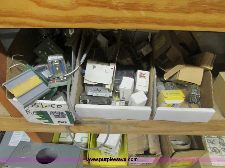 image for item F4244 Assorted electrical breaker boxes and switches