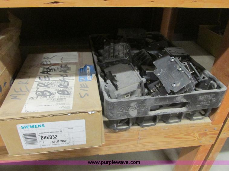 image for item F4244 Assorted electrical breaker boxes and switches